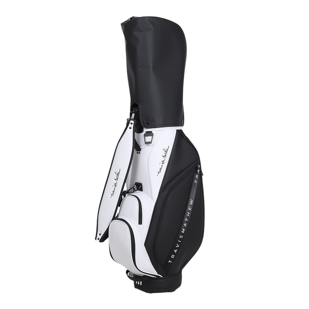 トラヴィスマシュー（Travis Mathew）（メンズ、レディース）ゴルフ カート式 キャディバッグ 9.5型 RTM 7AL900-0BLK