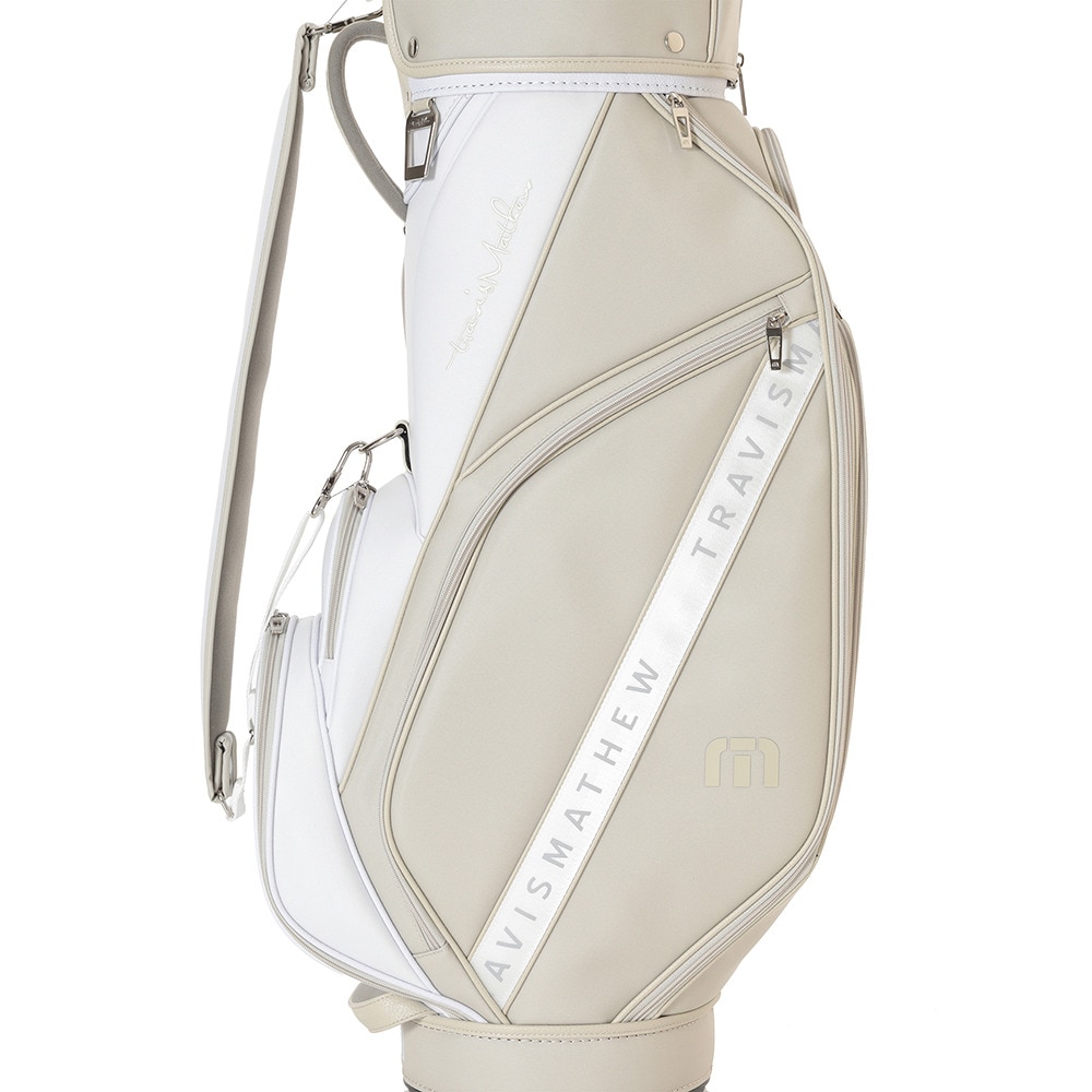 トラヴィスマシュー（Travis Mathew）（メンズ、レディース）ゴルフ カート式 キャディバッグ 9.5型 RTM 7AL900-2KHK