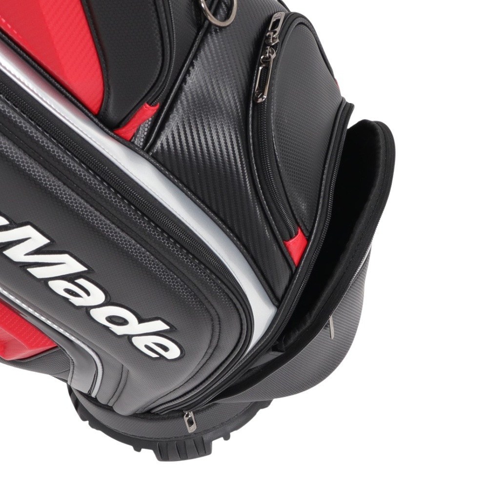 テーラーメイド（TAYLORMADE）（メンズ）ゴルフ カート式 キャディバッグ オーステック キャディバッグ 9.5型 4分割 M13503ーUN725