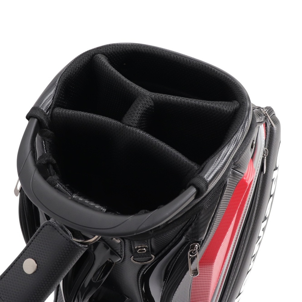 テーラーメイド（TAYLORMADE）（メンズ）ゴルフ カート式 キャディバッグ オーステック キャディバッグ 9.5型 4分割 M13503ーUN725