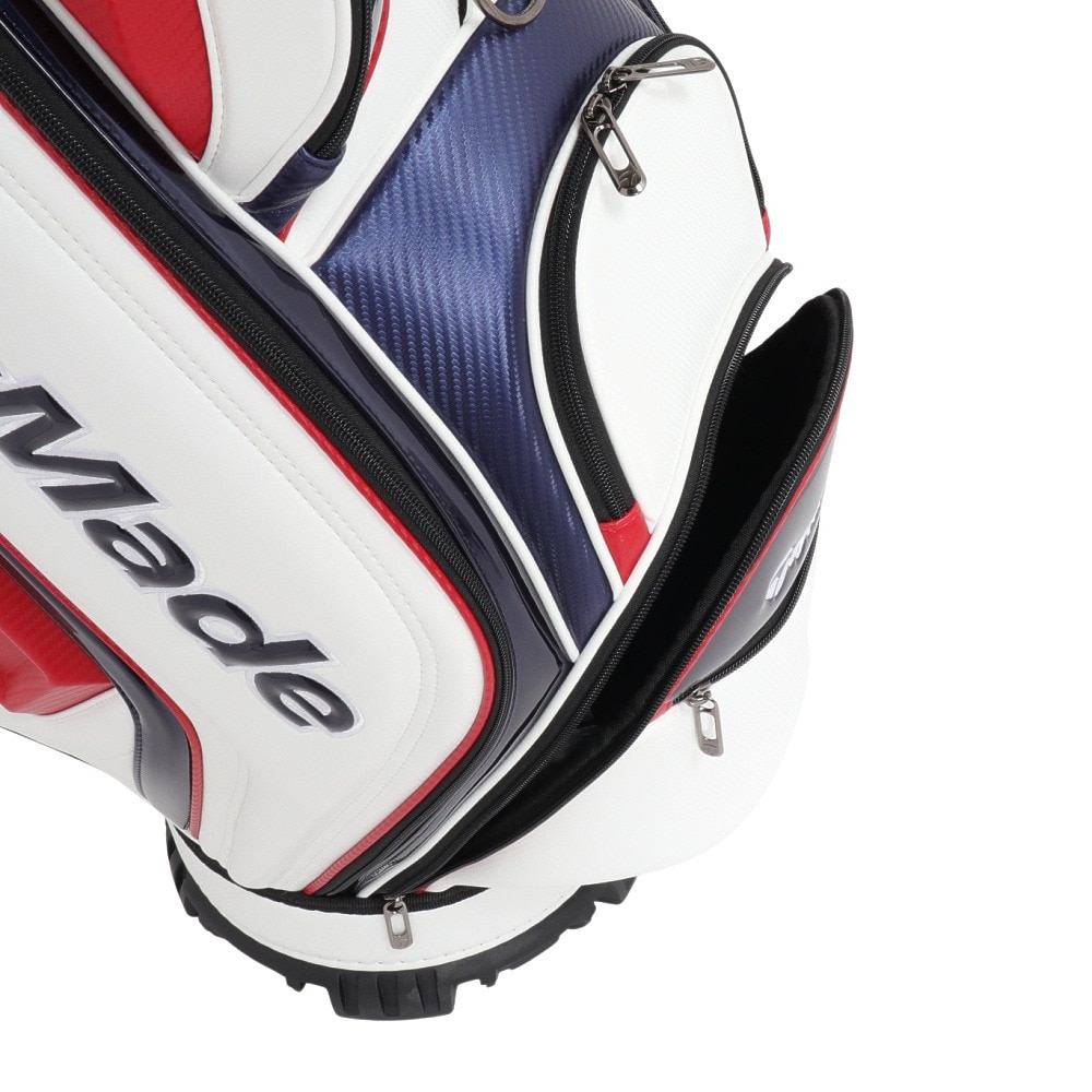 テーラーメイド（TAYLORMADE）（メンズ）ゴルフ カート式 キャディバッグ オーステック 9.5型 4分割 M13504ーUN725