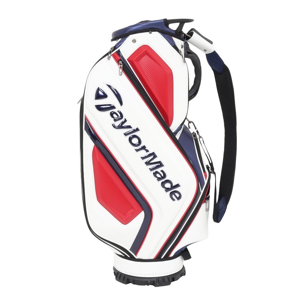 テーラーメイド（TAYLORMADE）（メンズ）ゴルフ カート式 キャディバッグ オーステック 9.5型 4分割 M13504ーUN725