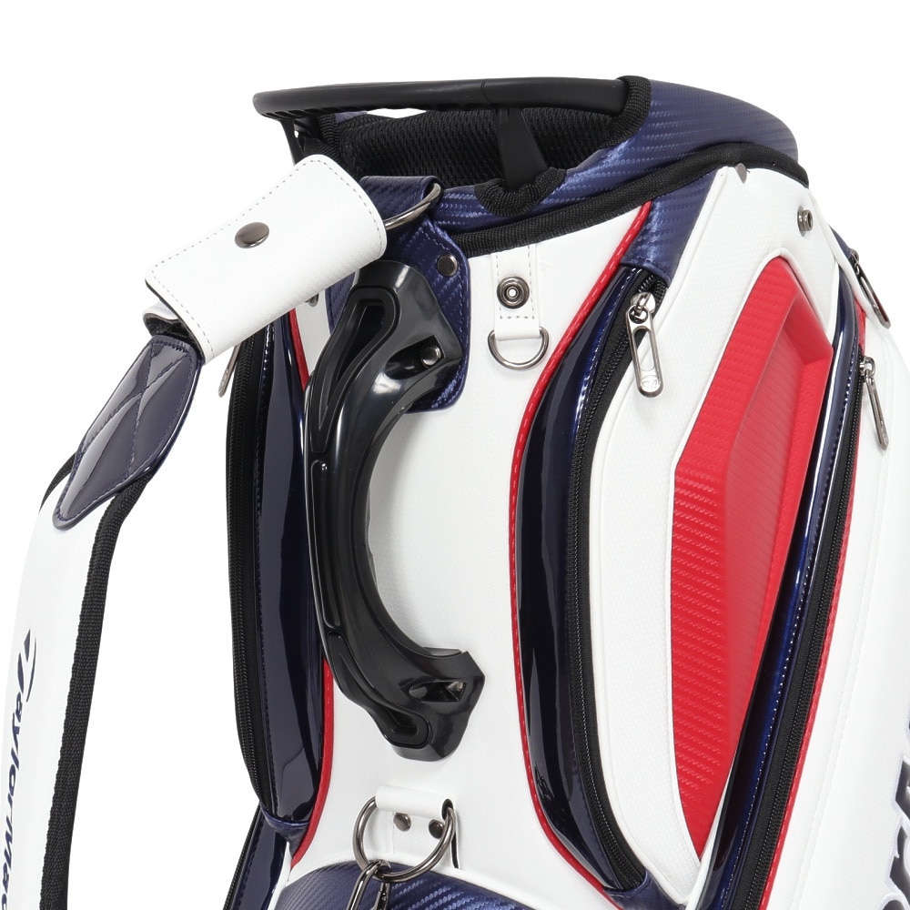 テーラーメイド（TAYLORMADE）（メンズ）ゴルフ カート式 キャディバッグ オーステック 9.5型 4分割 M13504ーUN725