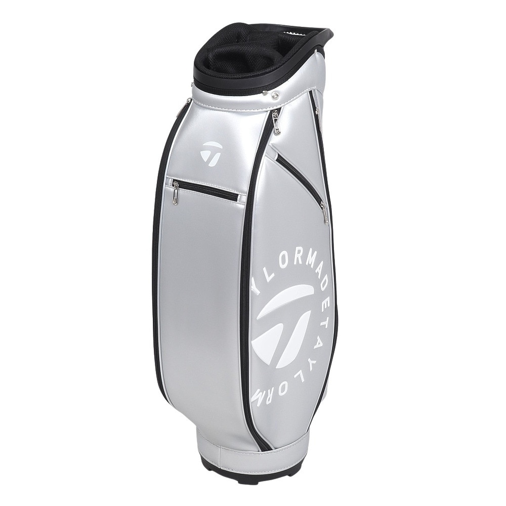テーラーメイド（TAYLORMADE）（メンズ）ゴルフ カート式 キャディバッグ サークルロゴ 9.5型 4分割 M13563ーUN747
