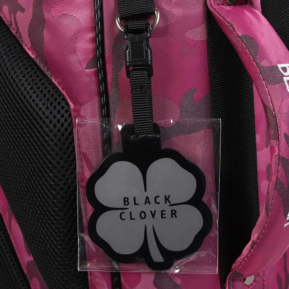 ブラッククローバー（Black Clover）（メンズ）ゴルフ キャディバッグ 迷彩スタンド 9.0型 6分割 BA5PQNC01 PNK