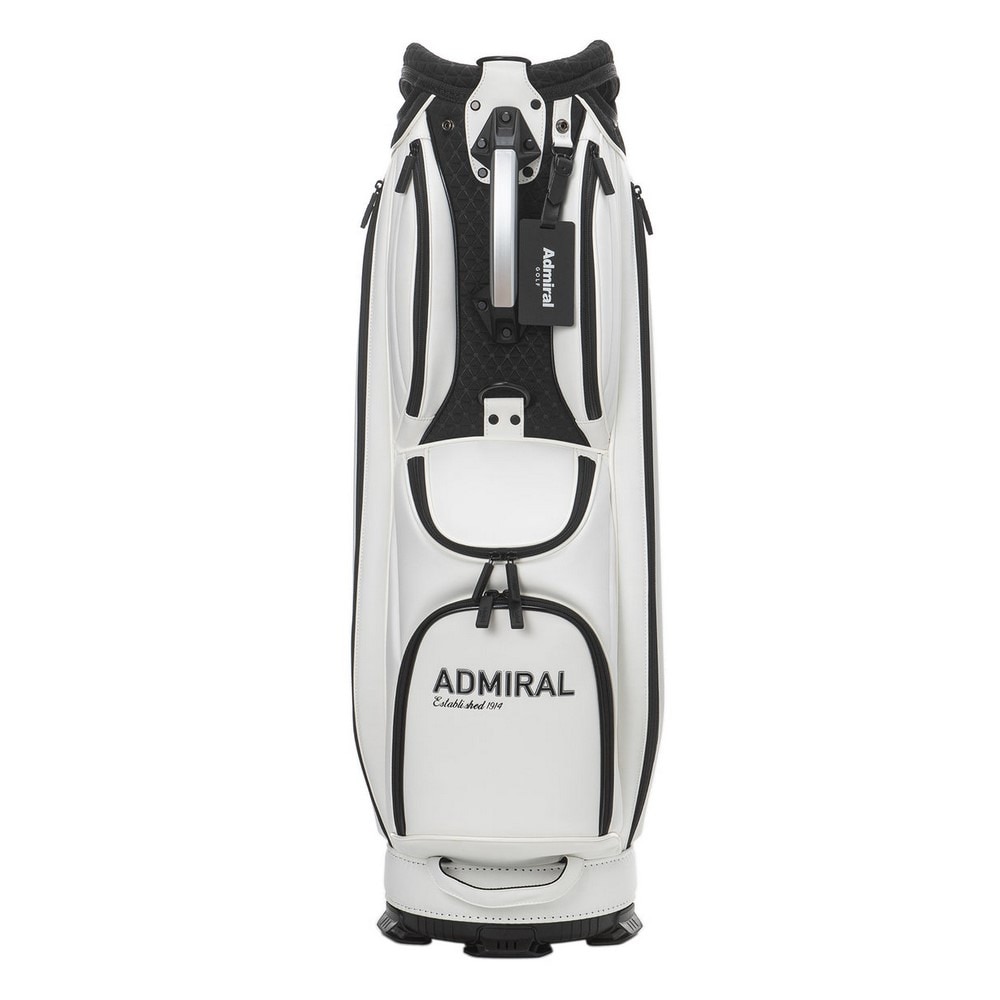 アドミラル ゴルフ（Admiral GOLF）（メンズ、レディース）キャディバッグ カート カートキャディバッグプロスポーツ ADMG5AC2-WHT
