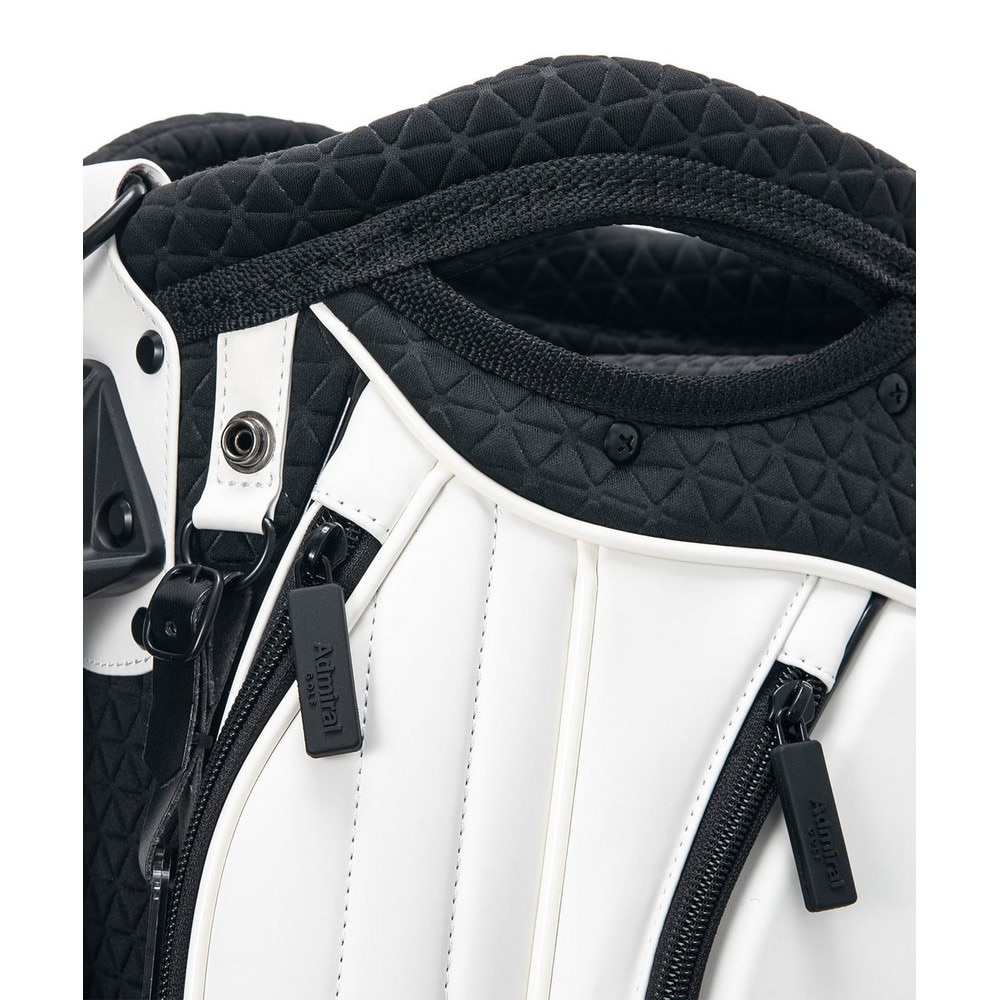 アドミラル ゴルフ（Admiral GOLF）（メンズ、レディース）キャディバッグ カート カートキャディバッグプロスポーツ ADMG5AC2-WHT