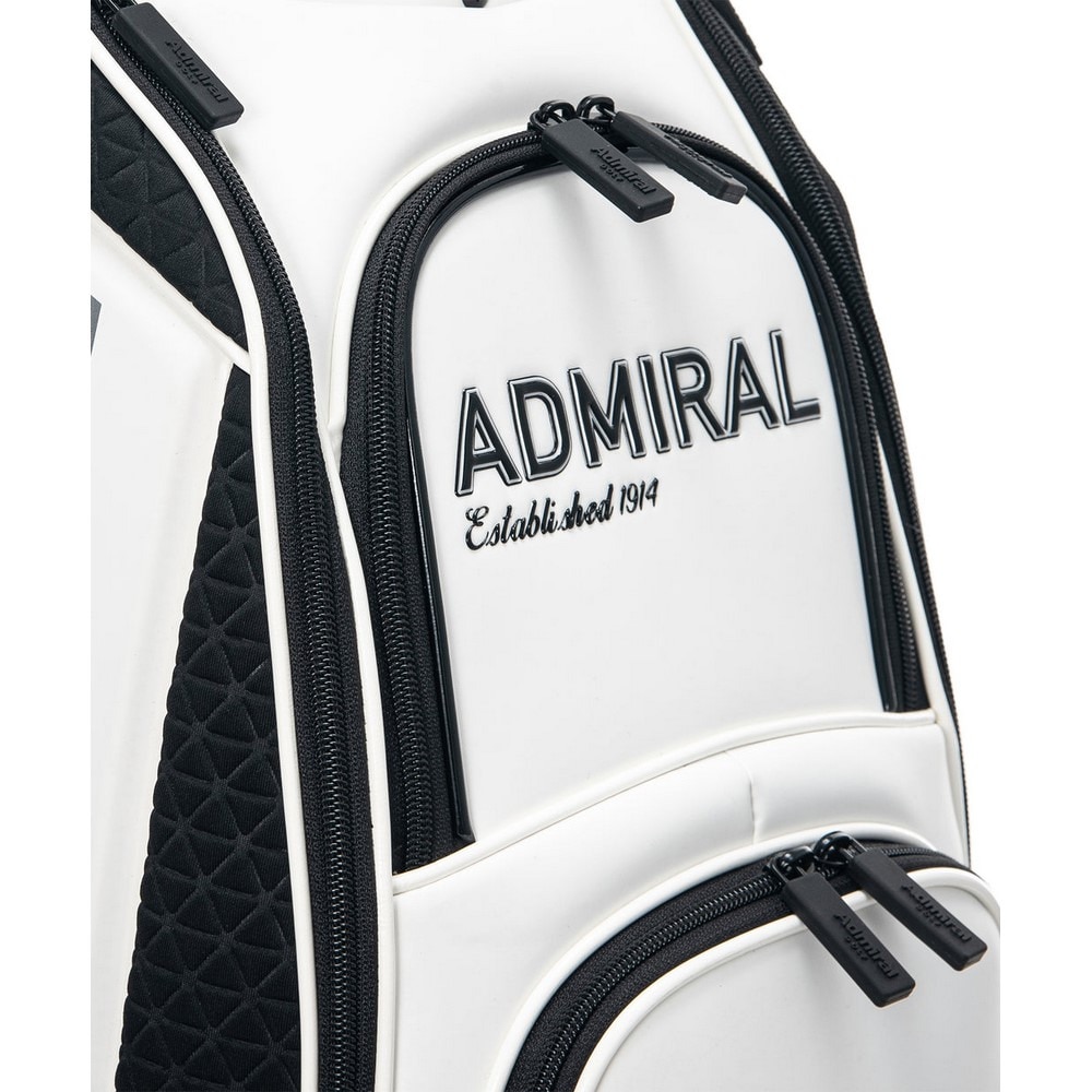 アドミラル ゴルフ（Admiral GOLF）（メンズ、レディース）キャディバッグ カート カートキャディバッグプロスポーツ ADMG5AC2-WHT