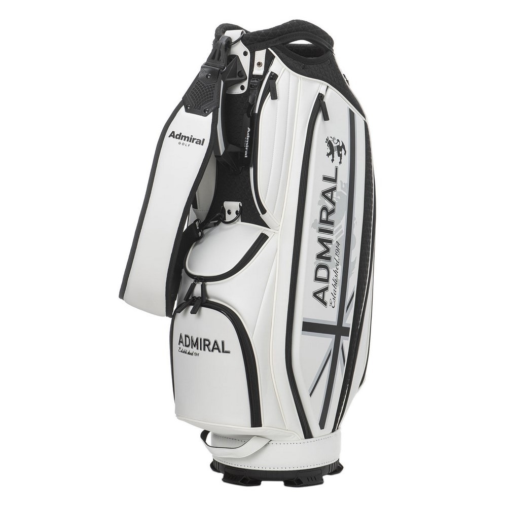 アドミラル ゴルフ（Admiral GOLF）（メンズ、レディース）キャディバッグ カート カートキャディバッグプロスポーツ ADMG5AC2-WHT