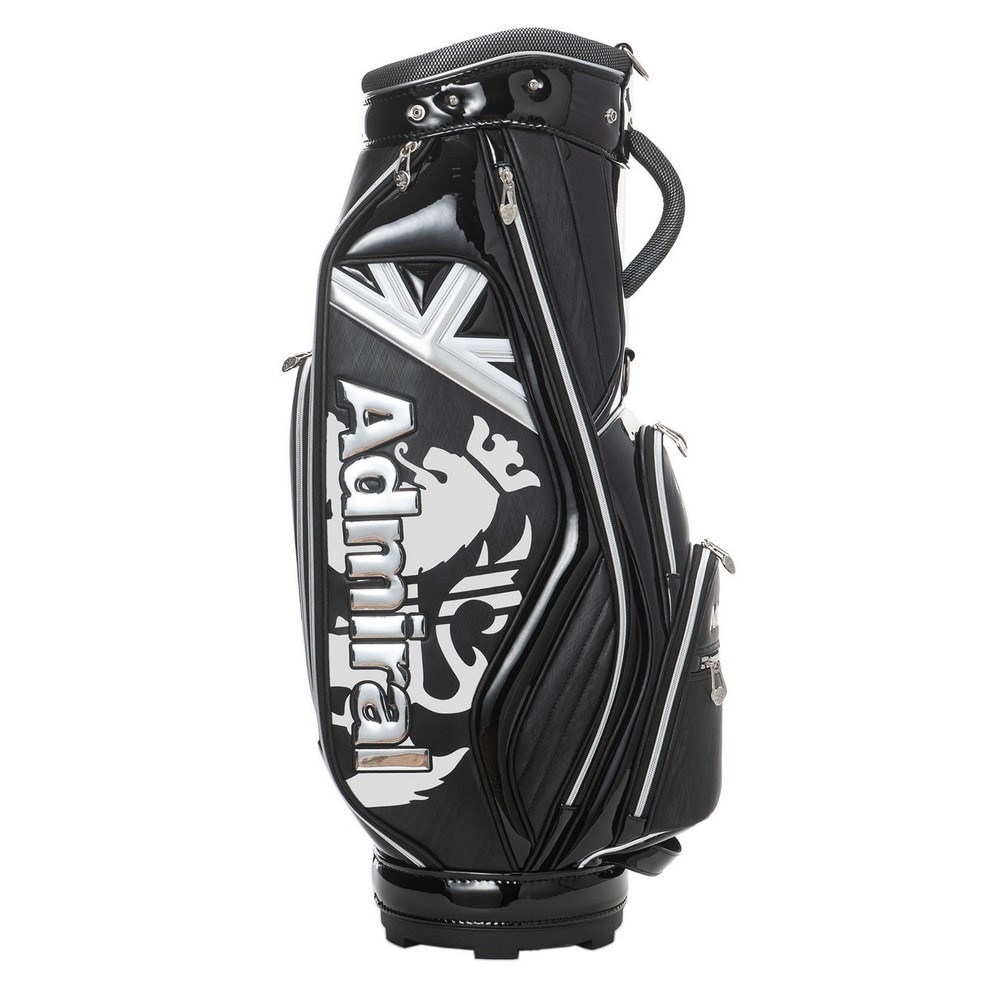 アドミラル ゴルフ（Admiral GOLF）（メンズ、レディース）キャディバッグ カート カートキャディバッグ ユニオンジャックスポーツ ADMG5AC5-BLK