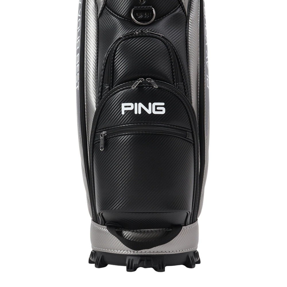 ピン（PING）（メンズ）ゴルフ カート式 キャディバッグ ソフトPU 9.5型 5分割 CB-U2502 GMTL 38298