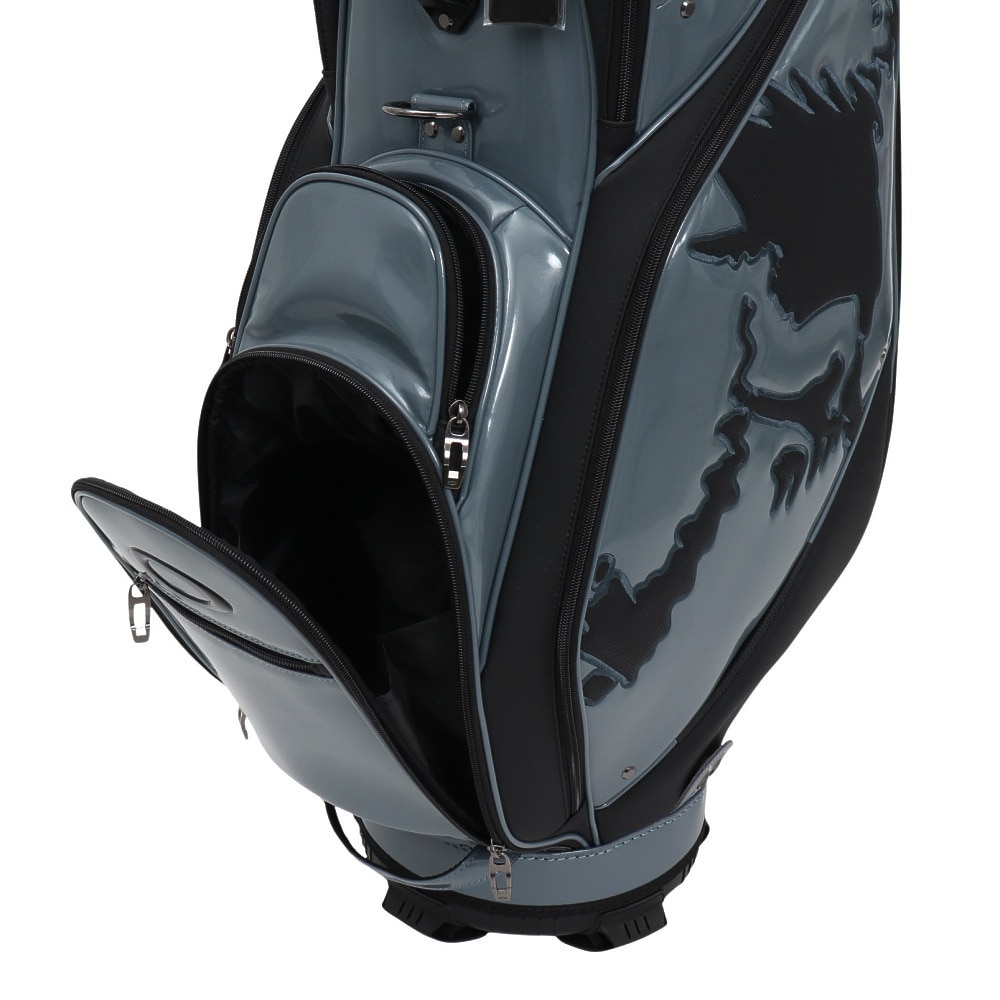 オークリー（OAKLEY）（メンズ）ゴルフ カート式 キャディバッグ 9.5型 5分割 SKULL 18.0 FOS901966-21B