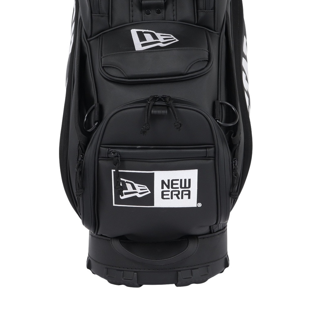 ニューエラ（NEW ERA）（メンズ、レディース）ゴルフ カート式 キャディバッグ プロ ツアーバッグ ワードマークロゴ 10.5型 6分割 14393707