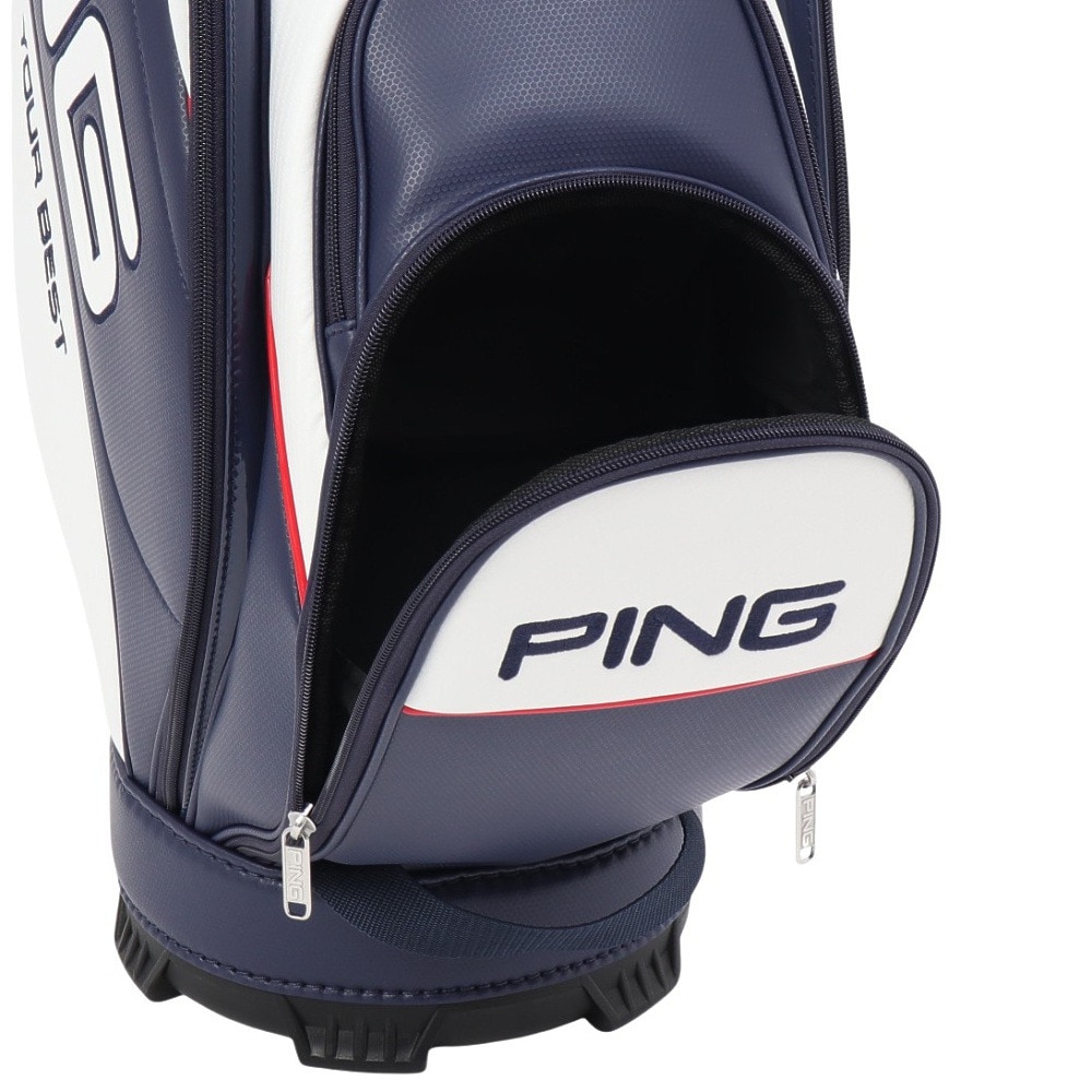 ピン（PING）（メンズ）ゴルフ カート式 キャディバッグ 軽量 スタンダードモデル 9型 5分割 CB-U2505 XLT NV 38653