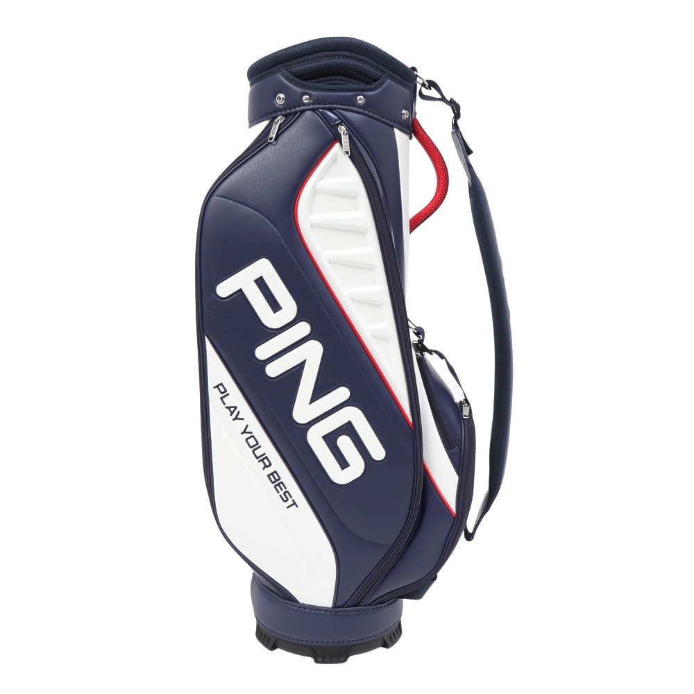 ピン（PING）（メンズ）ゴルフ カート式 キャディバッグ 軽量 スタンダードモデル 9型 5分割 CB-U2505 XLT NV 38653