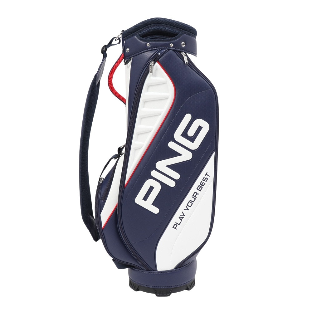 ピン（PING）（メンズ）ゴルフ カート式 キャディバッグ 軽量 スタンダードモデル 9型 5分割 CB-U2505 XLT NV 38653