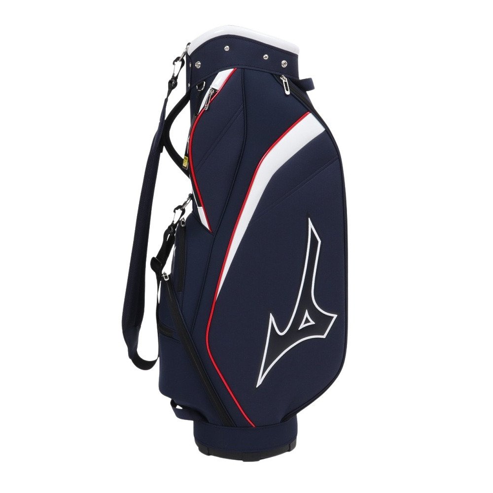 ミズノ（MIZUNO）（メンズ）ゴルフ カート式 キャディバッグ 9型 4分割