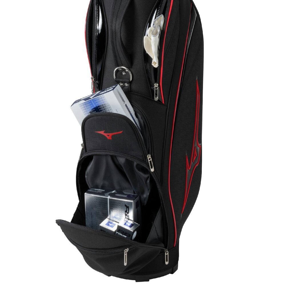 ミズノ　ゴルフバック　KY0516 ミズノ（MIZUNO）（メンズ）ゴルフ カート式 キャディバッグ 9型 4分割