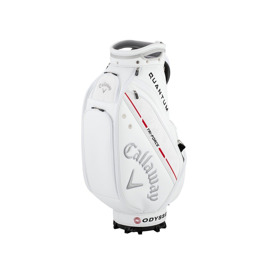 キャロウェイ（CALLAWAY）（メンズ）ゴルフ カート式 キャディバッグ 9.5型 5分割 CRT TOUR Tour 26 FW WHT