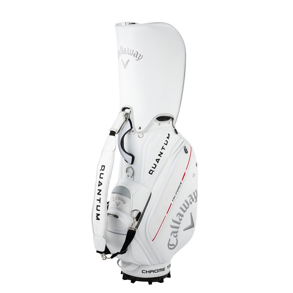 キャロウェイ（CALLAWAY）（メンズ）ゴルフ カート式 キャディバッグ 9.5型 5分割 CRT TOUR Tour 26 FW WHT