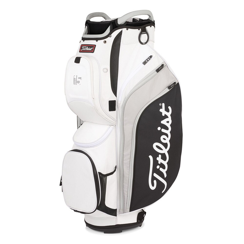 タイトリスト（TITLEIST）（メンズ）ゴルフ キャディバッグ カート式 カート15 WTBKGY TB22CT8-102