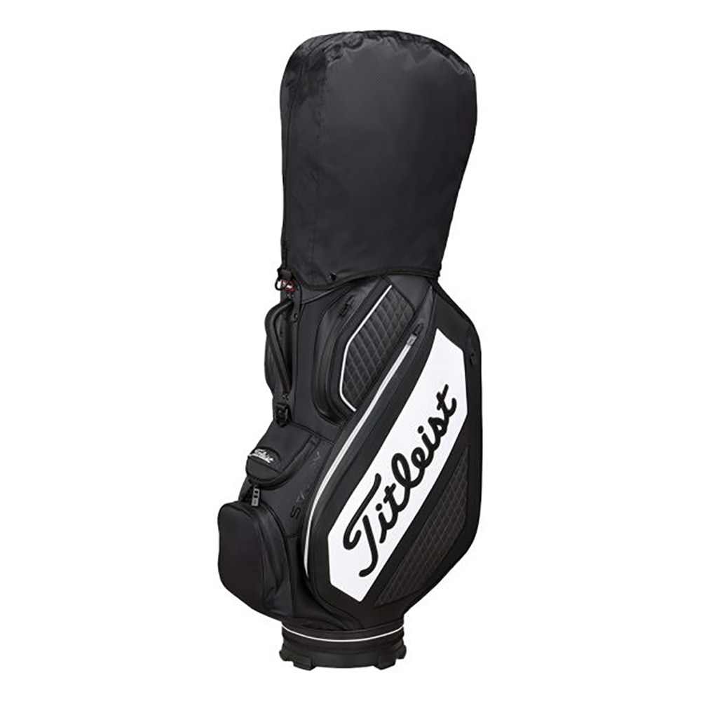 タイトリスト（TITLEIST）（メンズ）ゴルフ キャディバッグ カート式 10型 15分割 プレミアム キャディバッグ TB20CT1-01
