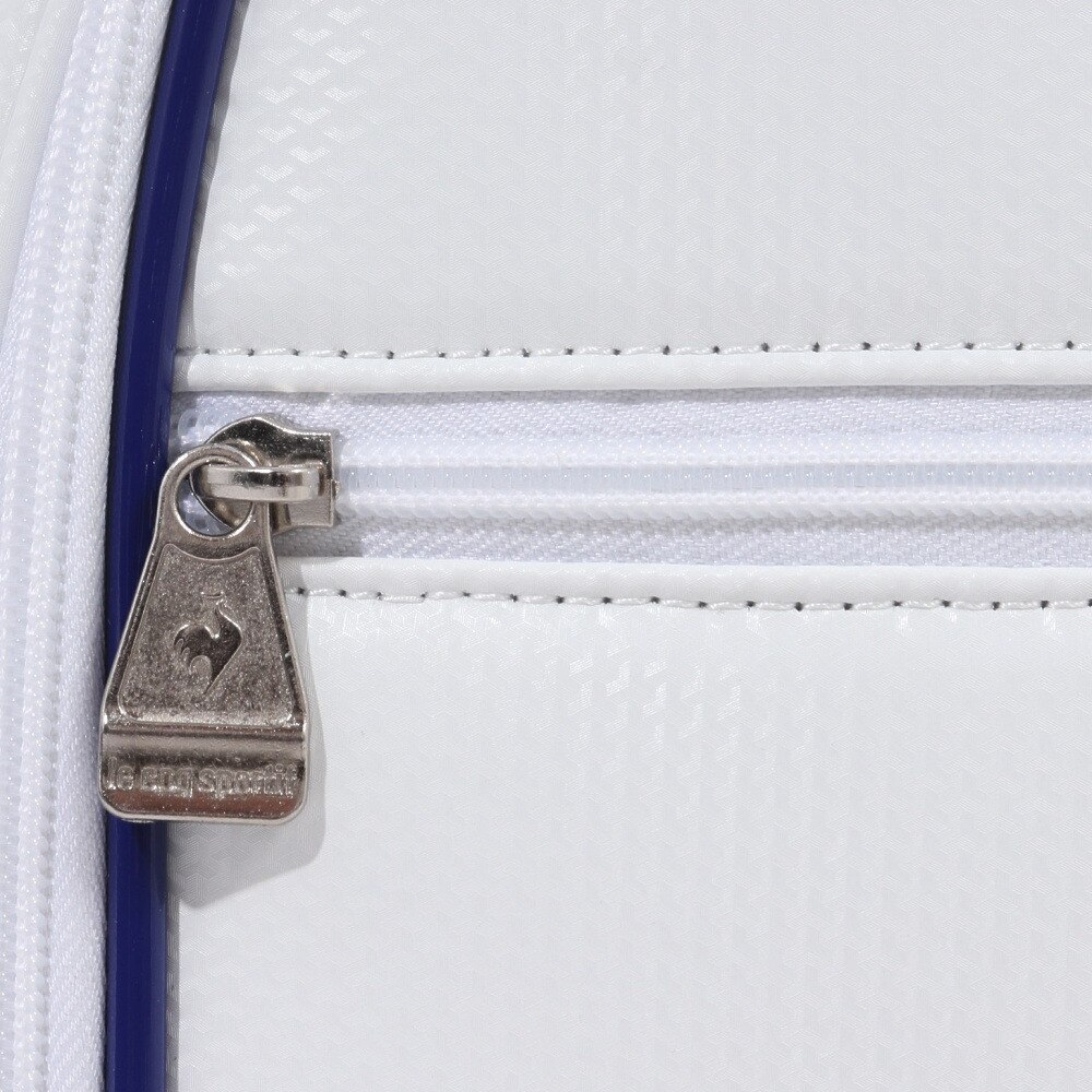ルコックスポルティフ（lecoqsportif）（メンズ）ゴルフ キャディバッグ カート式 9.5型 6分割 QQBWJJ04 WH00