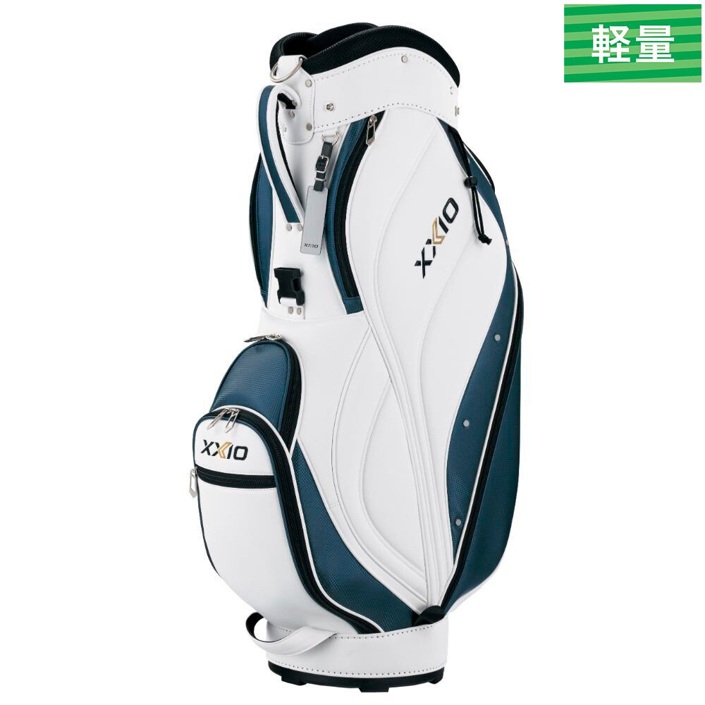 キャディバッグ メンズ クラシック Ggc X111 Wht 軽量 ゼクシオ スポーツ用品はスーパースポーツゼビオ