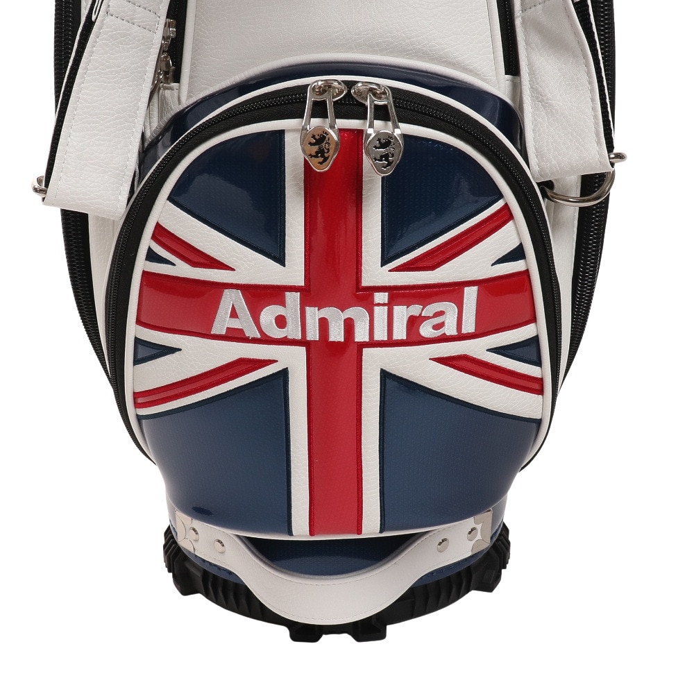 アドミラル ゴルフ（Admiral GOLF）（メンズ）ゴルフ キャディバッグ カート式 9型 5分割 カート フラッグシップ ADMG1BCB-TRI