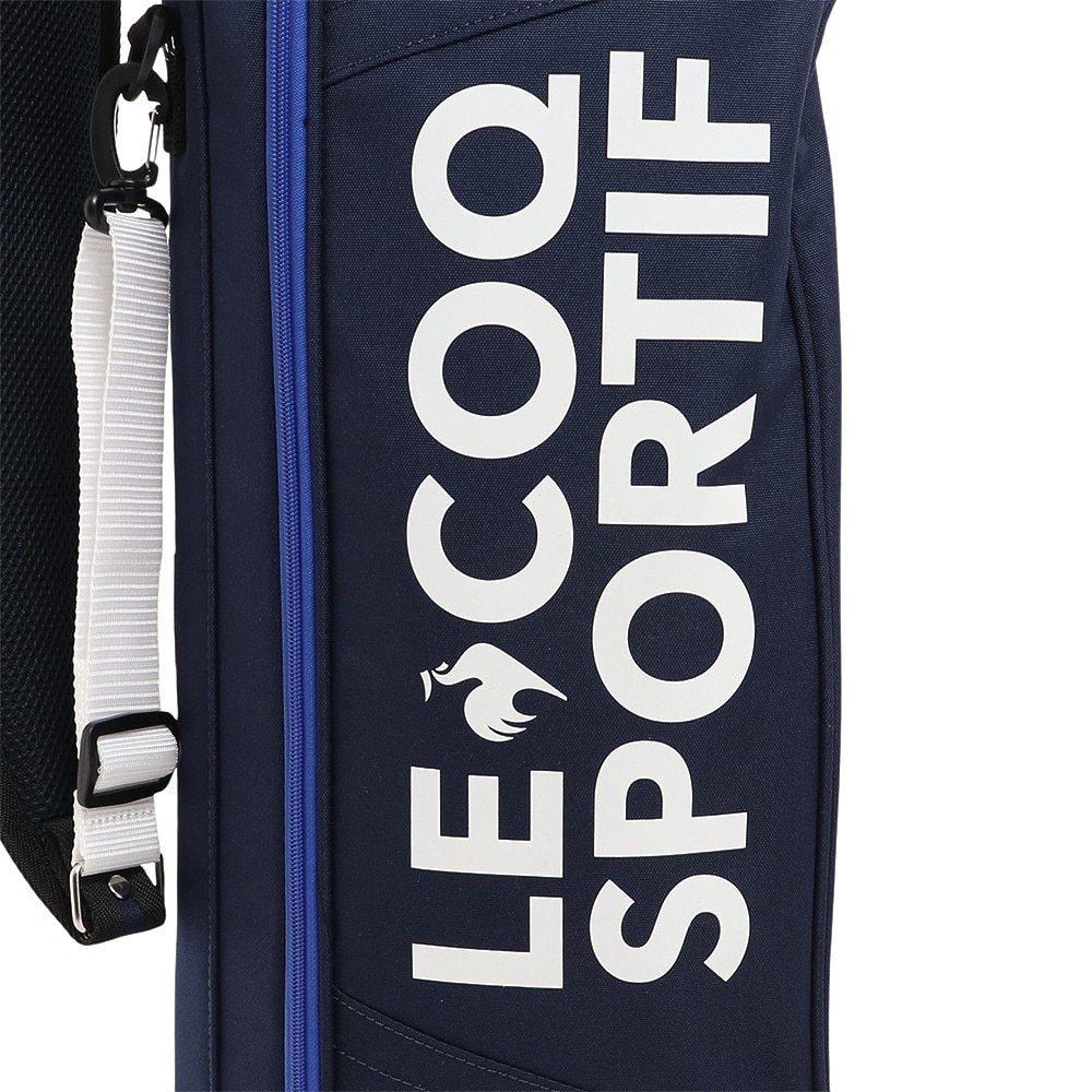 ルコックゴルフ（メンズ）ゴルフ キャディバッグ スタンド式 7.5型 4分割 軽量 コンパクト QQBUJJ02 NV00