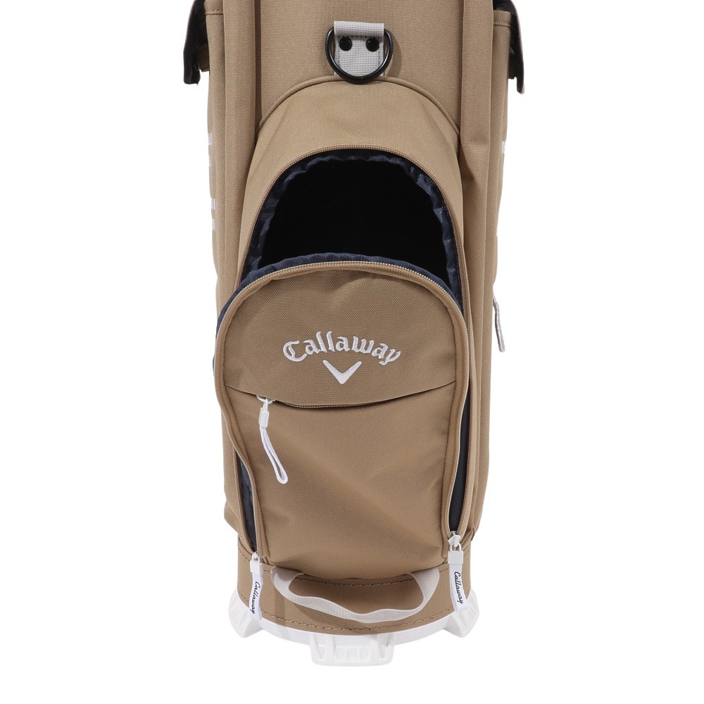 キャロウェイ（CALLAWAY）（メンズ）ゴルフ キャディバッグ カート式 9.5型 4分割 アドバンス 5122846 CB ADVANCE BW 22