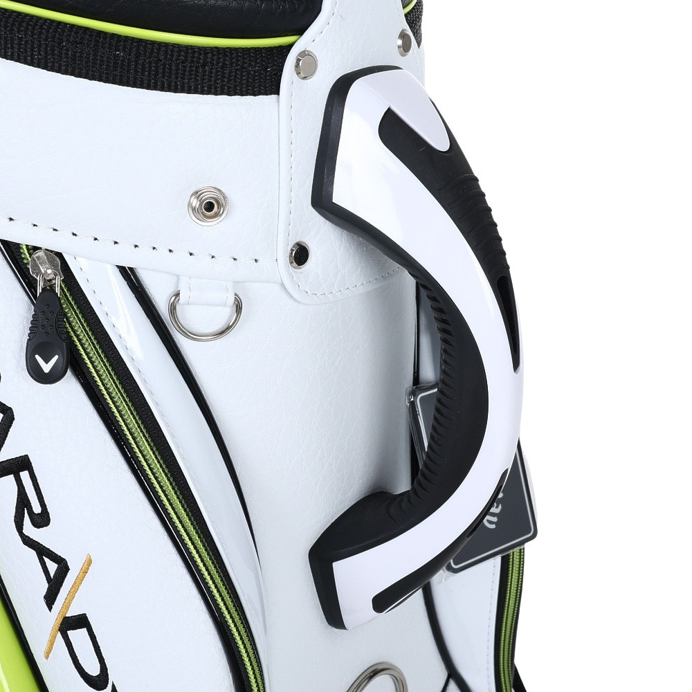 キャロウェイ（CALLAWAY）（メンズ）ゴルフ キャディバッグ カート式 9.5型 5分割 ツアー 5123221 CB TOUR WH/BK/LM  23