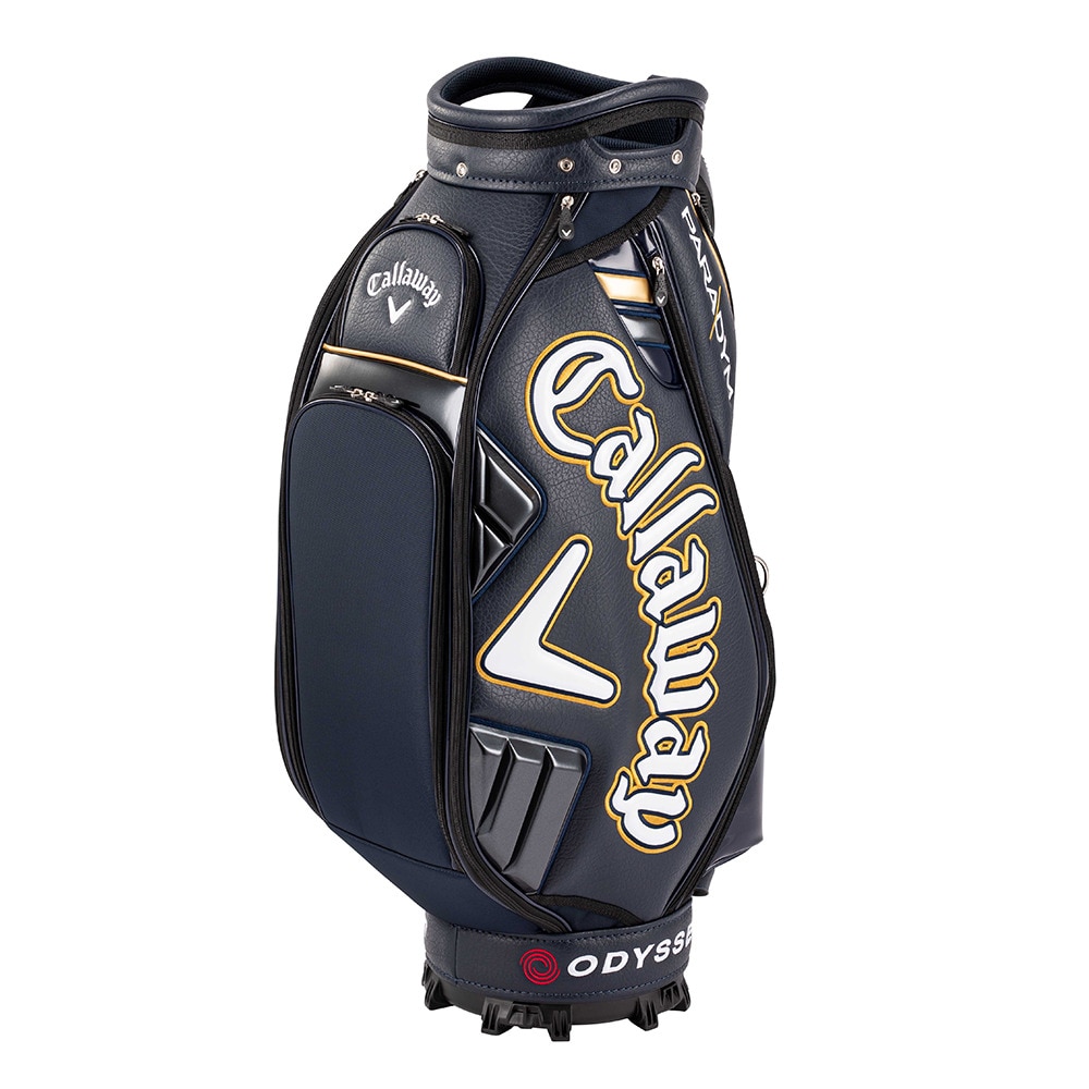 キャロウェイ（CALLAWAY）（メンズ）ゴルフ キャディバッグ カート式 9.5型 5分割 CRT TOUR NVY23 5123387