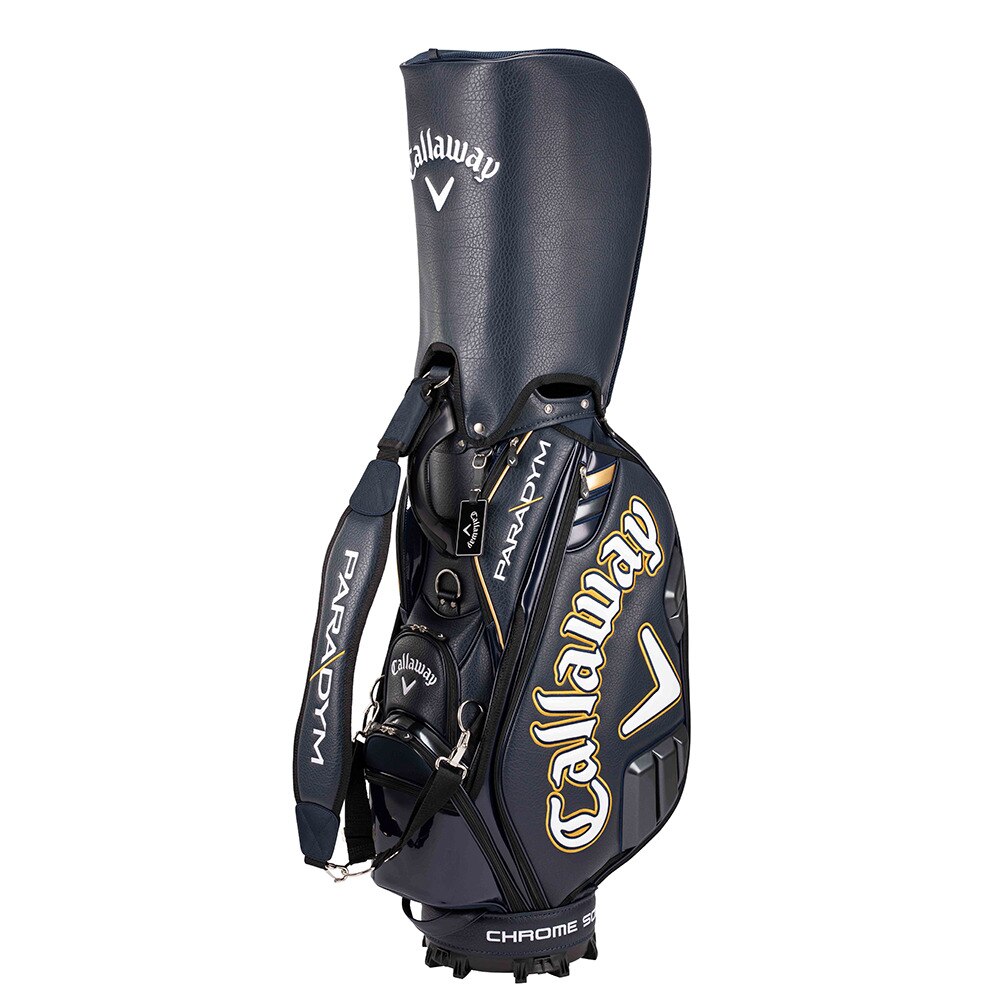 キャロウェイ（CALLAWAY）（メンズ）ゴルフ キャディバッグ カート式 9.5型 5分割 CRT TOUR NVY23 5123387