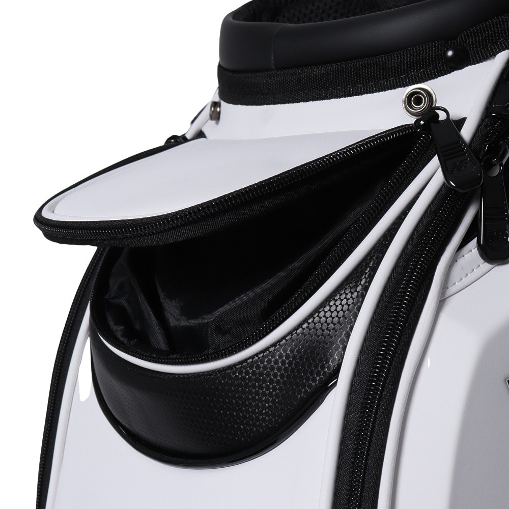 ニューバランス（new balance）（メンズ）ゴルフ キャディバッグ カート式 9.5型 7分割 マットPU×エンボスPU×エナメル 012-4980003-030