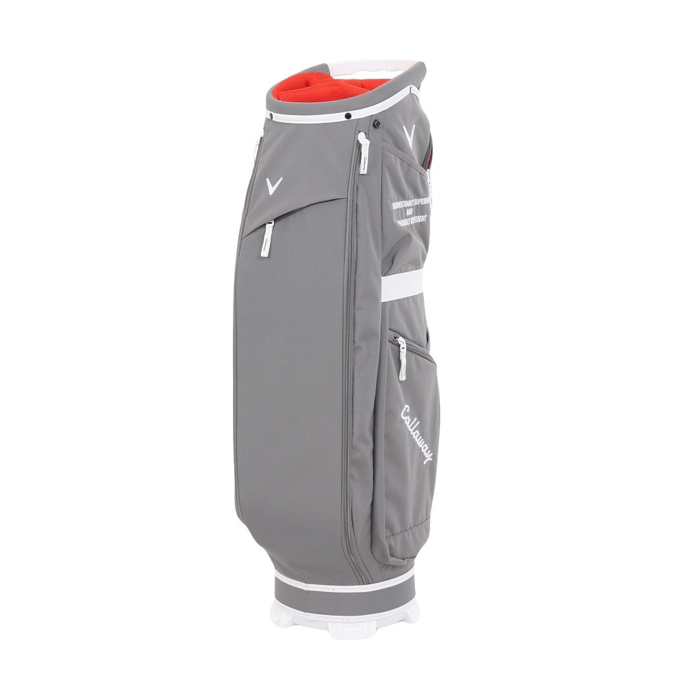 キャロウェイ（CALLAWAY）（メンズ）ゴルフ キャディバッグ 軽量 カート式 9.5型 4分割 アドバンス 2.0 24 JM 5124304 LTGRY