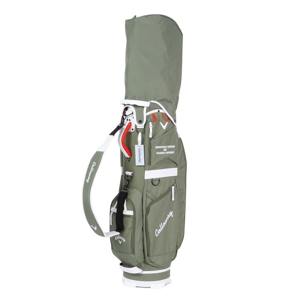キャロウェイ（CALLAWAY）（メンズ）ゴルフ キャディバッグ 軽量 カート式 9.5型 4分割 アドバンス 2.0 24 JM 5124305CB Advance 2.0 24 KHA