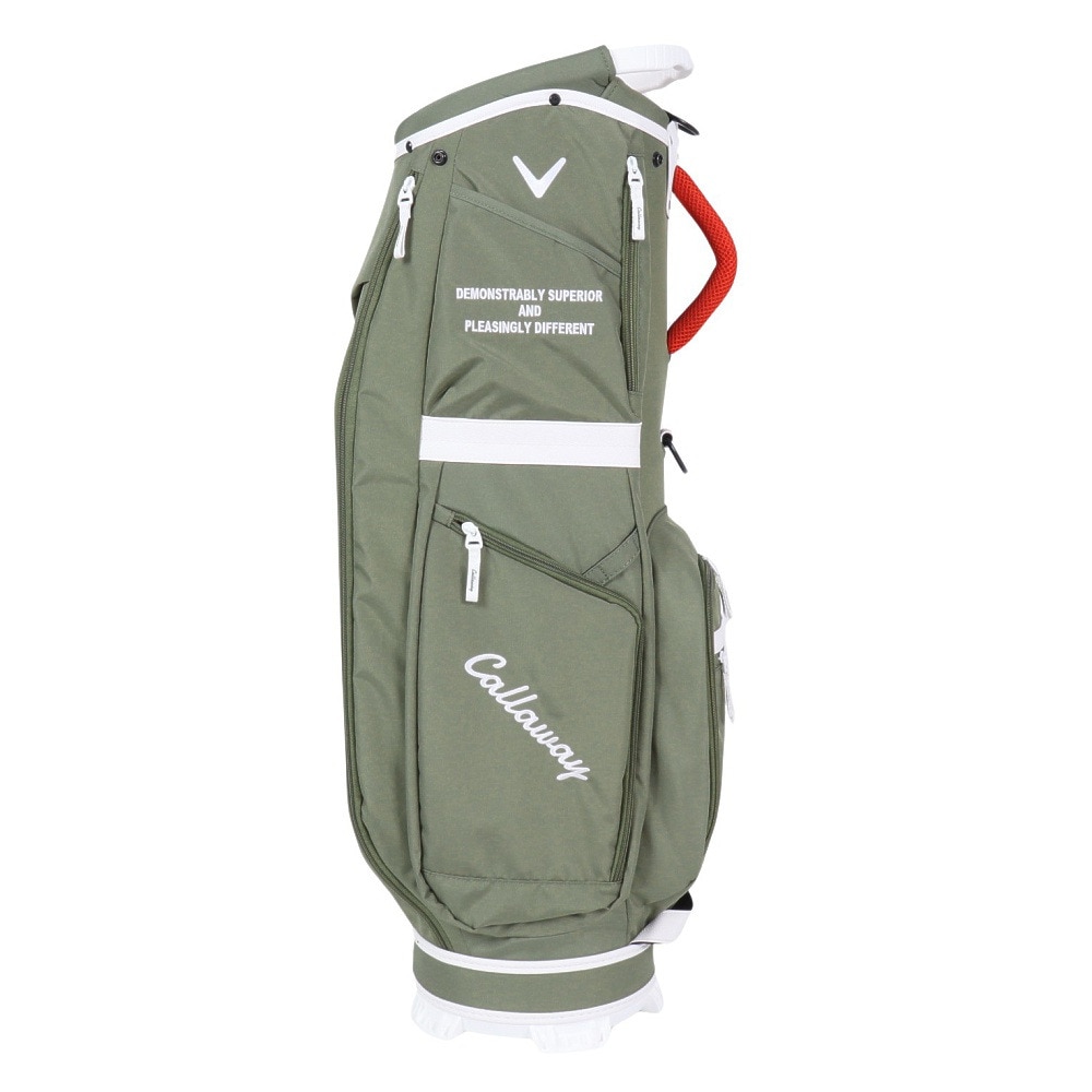 キャロウェイ（CALLAWAY）（メンズ）ゴルフ キャディバッグ 軽量 カート式 9.5型 4分割 アドバンス 2.0 24 JM 5124305CB Advance 2.0 24 KHA