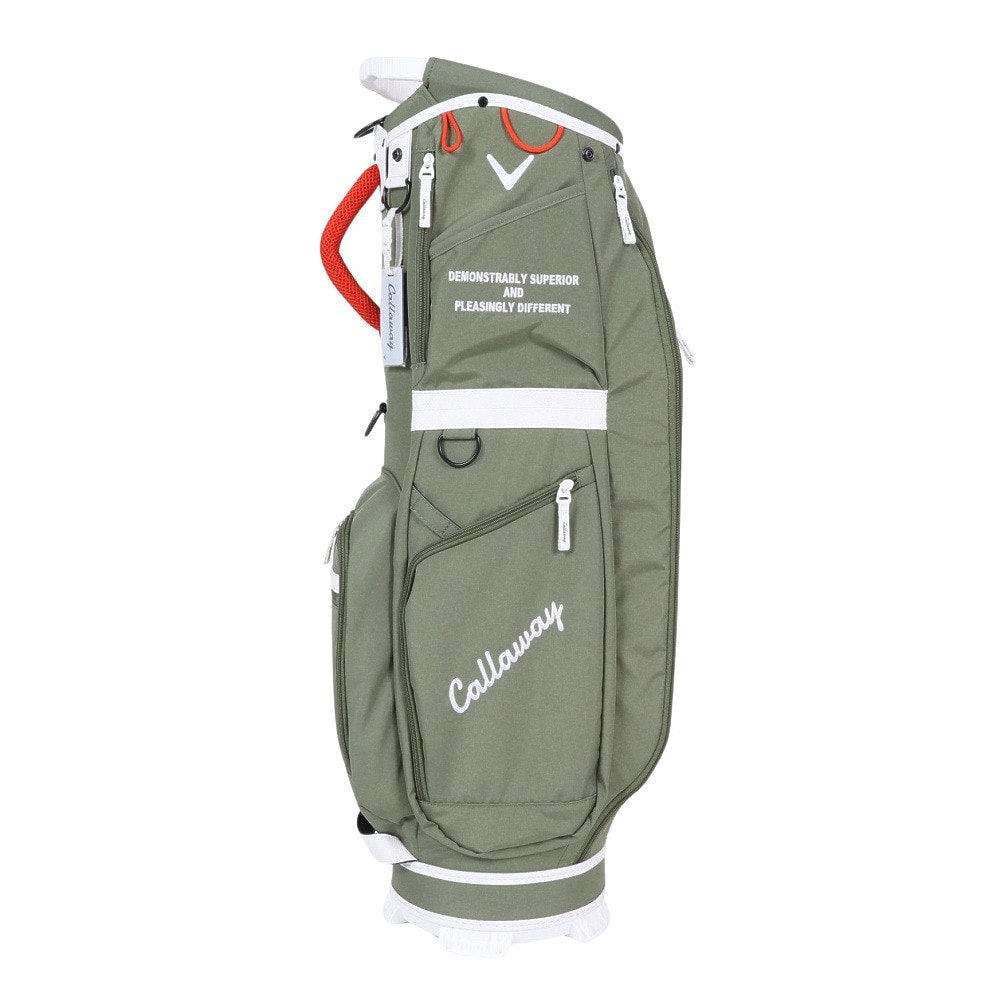 キャロウェイ（CALLAWAY）（メンズ）ゴルフ キャディバッグ 軽量 カート式 9.5型 4分割 アドバンス 2.0 24 JM 5124305CB Advance 2.0 24 KHA
