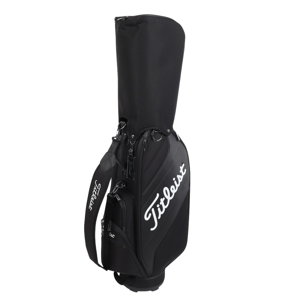 タイトリスト（TITLEIST）（メンズ）ゴルフ キャディバッグ 軽量 カート式 9型 5分割 パフォーマンスクラシック カートバッグ TB23PCJECBJ-0