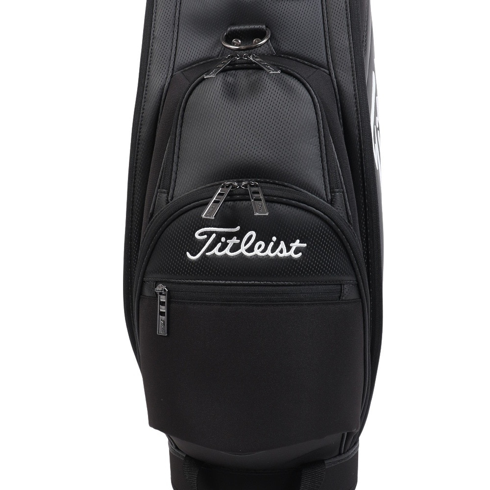 タイトリスト（TITLEIST）（メンズ）ゴルフ キャディバッグ 軽量 カート式 9型 5分割 パフォーマンスクラシック カートバッグ TB23PCJECBJ-0