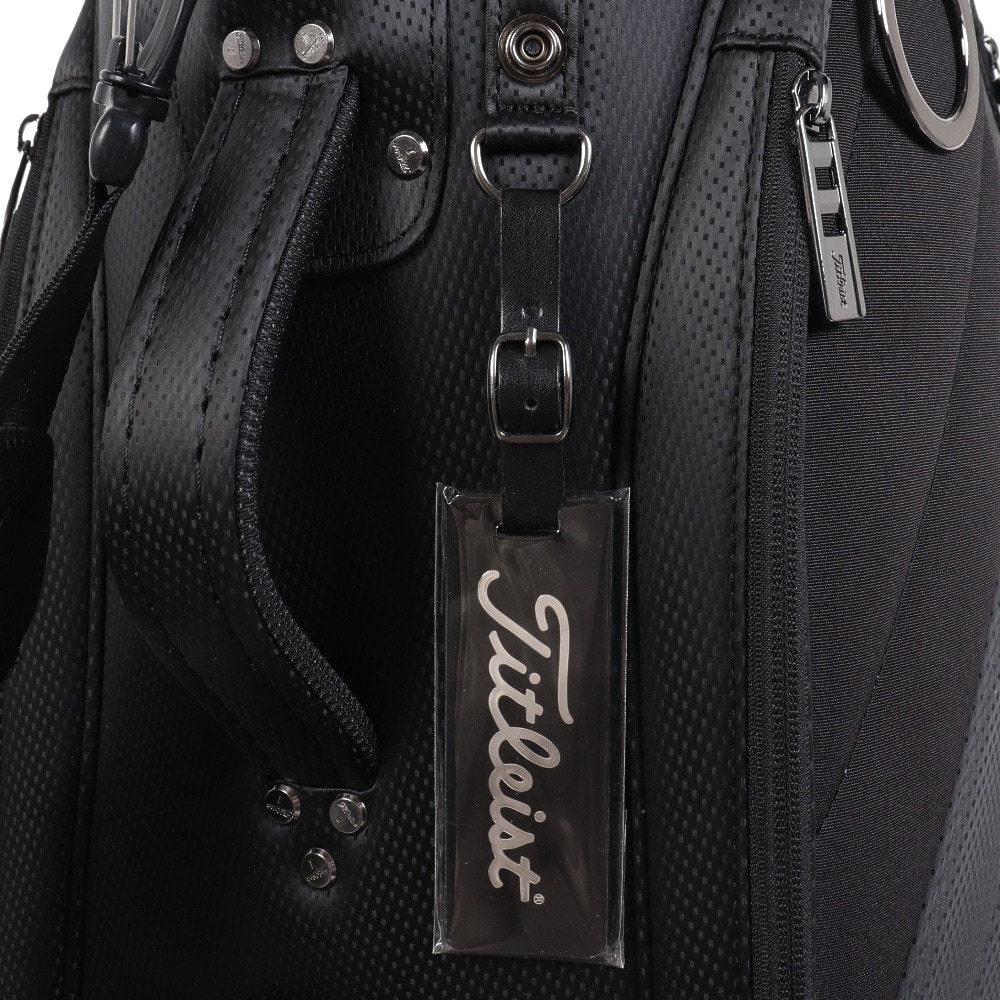 タイトリスト（TITLEIST）（メンズ）ゴルフ キャディバッグ 軽量 カート式 9型 5分割 パフォーマンスクラシック カートバッグ TB23PCJECBJ-0