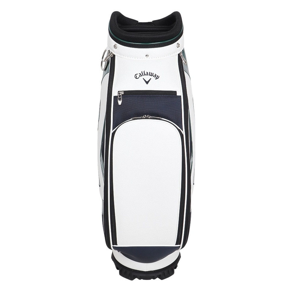 キャロウェイ（CALLAWAY）（メンズ）ゴルフ カート式 キャディバッグ 9.5型 5分割 Exia25 5125009 WHTGRN