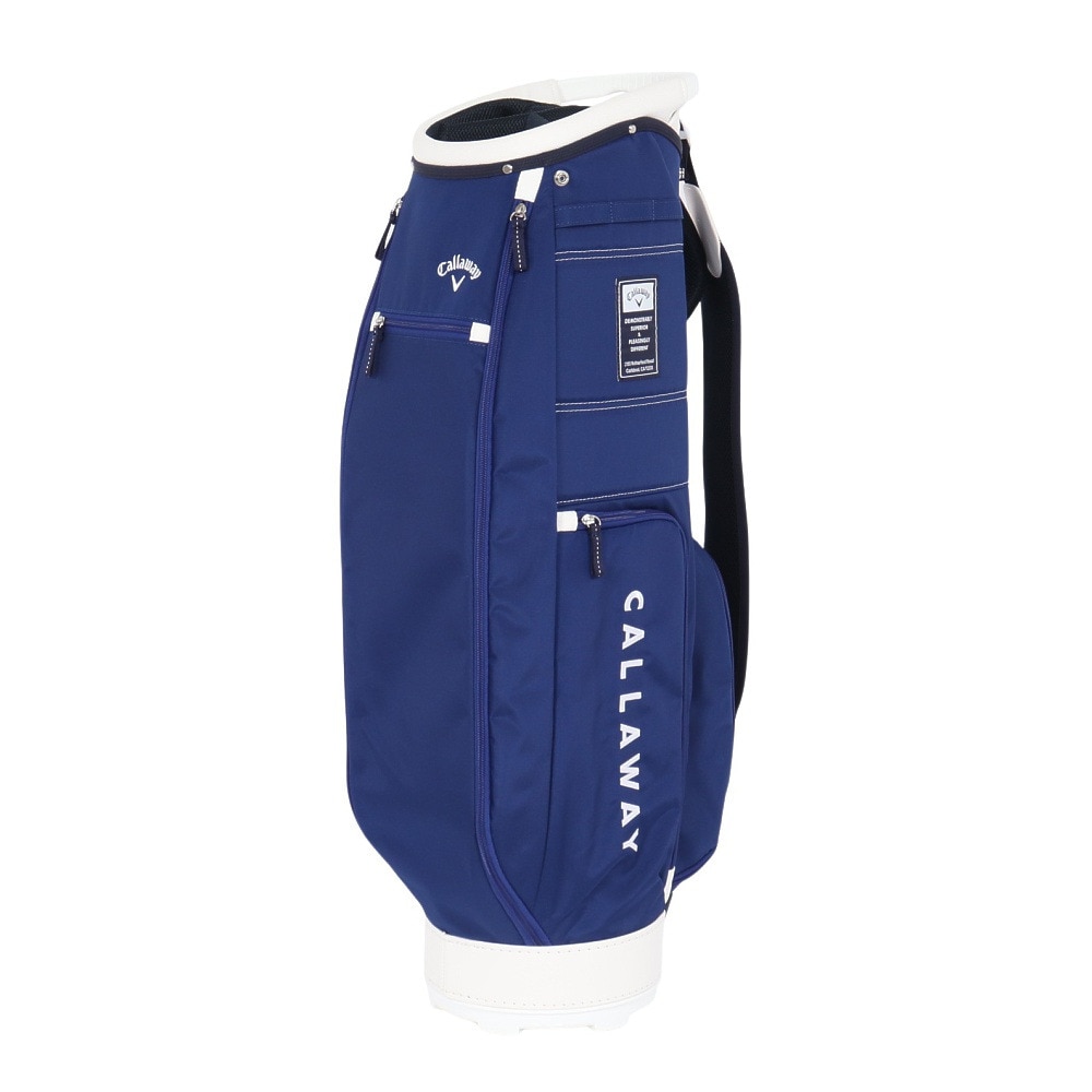 キャロウェイ（CALLAWAY）（メンズ、レディース）ゴルフ キャディバッグ アドバンス 25 JM 5125013Advance25NVY