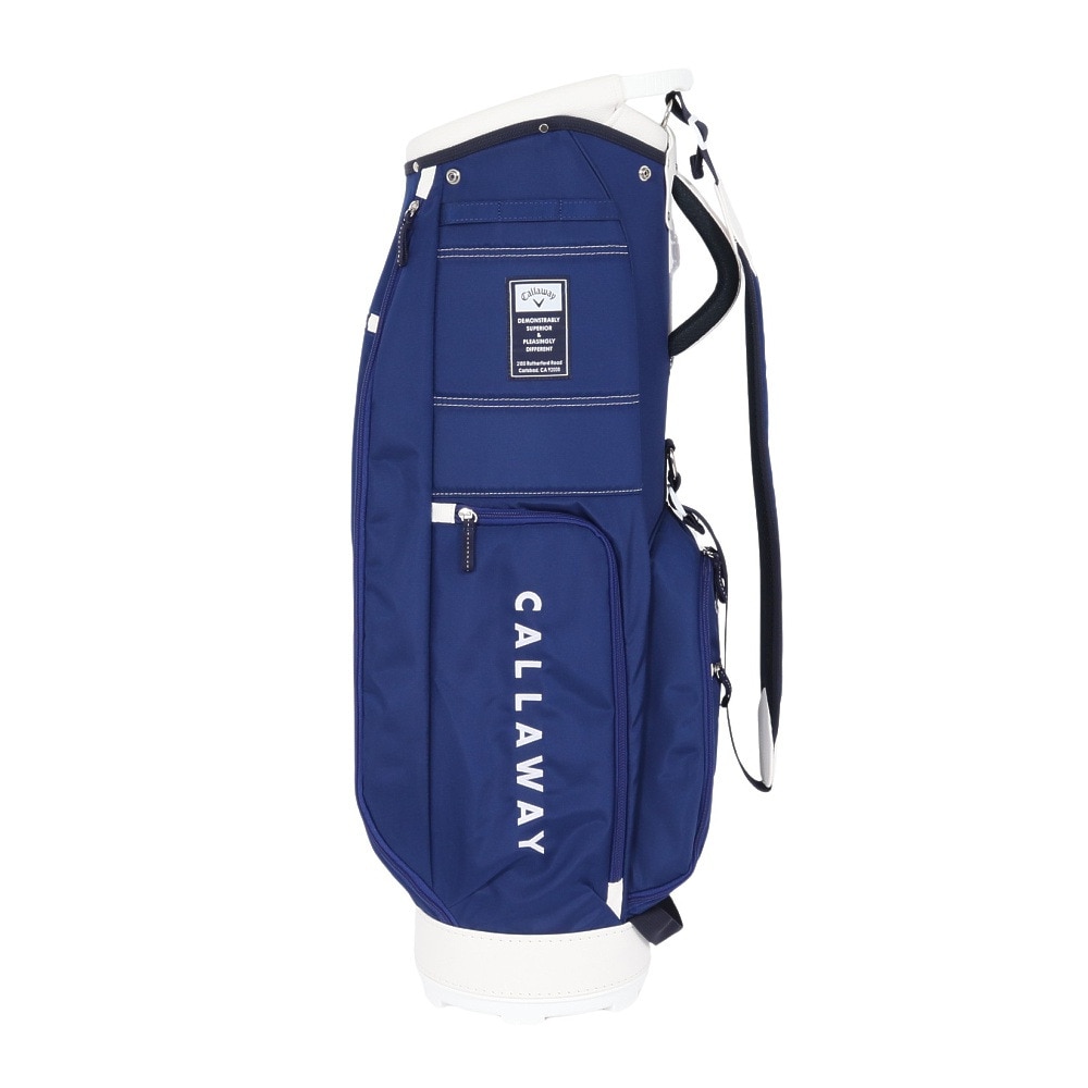 キャロウェイ（CALLAWAY）（メンズ、レディース）ゴルフ キャディバッグ アドバンス 25 JM 5125013Advance25NVY