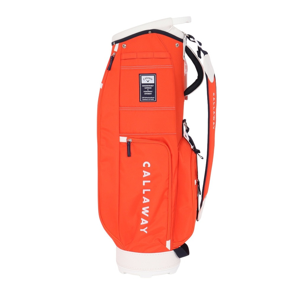 キャロウェイ（CALLAWAY）（メンズ、レディース）ゴルフ キャディバッグ アドバンス 25 JM 5125017Advance25ORG