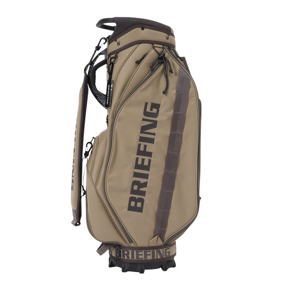 新作！未使用！BRIEFING キャディバッグ ベージュ ブリーフィング（BRIEFING）（メンズ）キャディバッグ CR－5 04