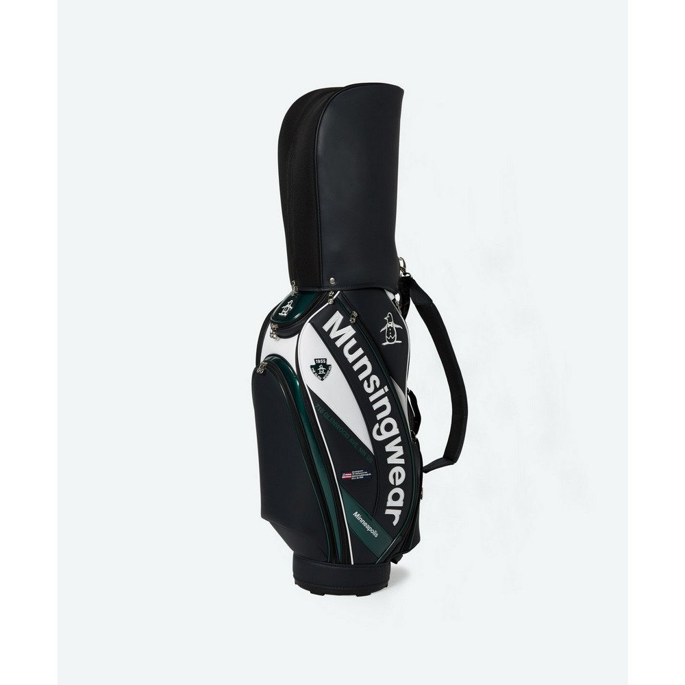 マンシング（MUNSING）（メンズ）ゴルフ アクティブロゴ キャディバッグ 9.5型 6分割 MG6SCB00M NV00