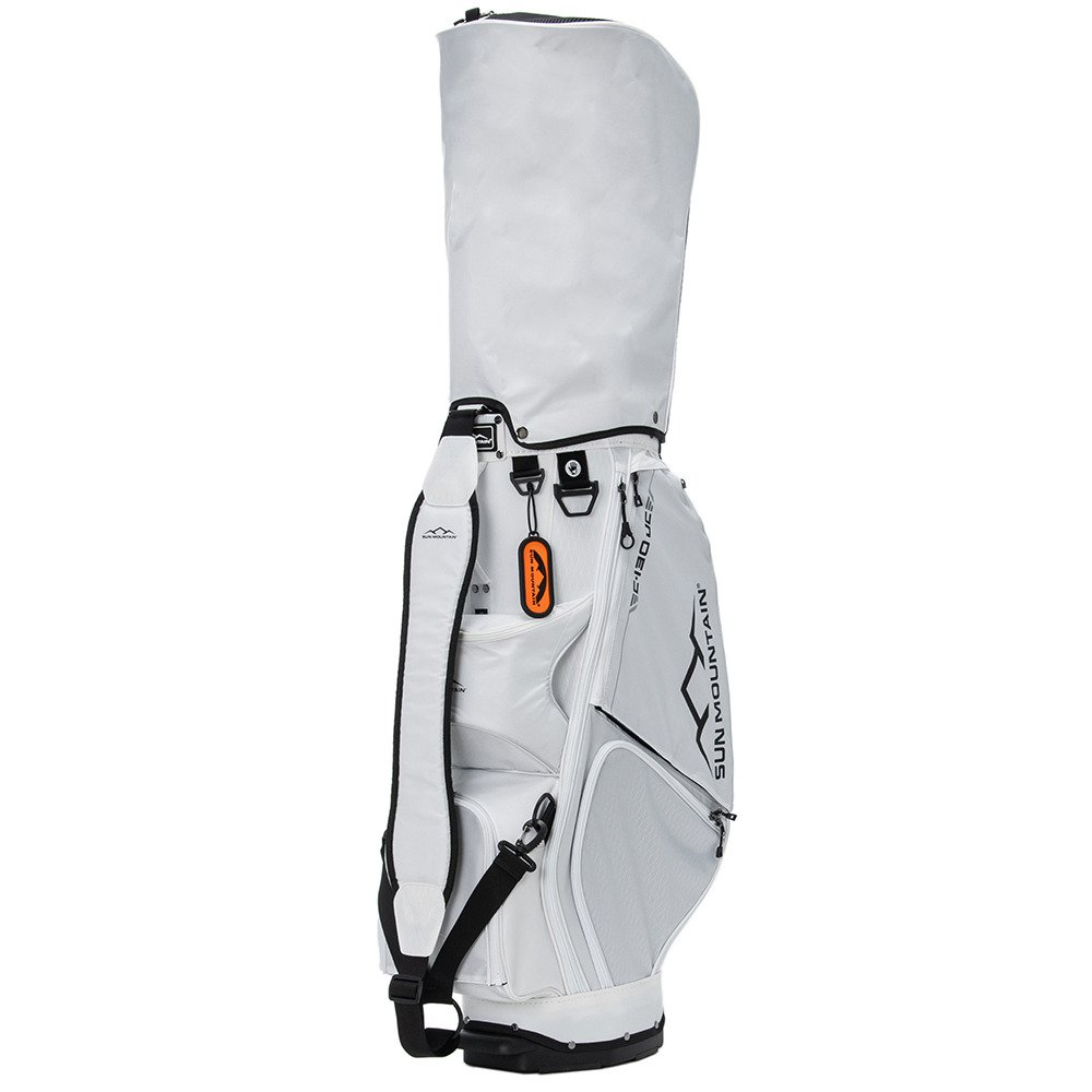   ゴルフ用キャディバッグ ホワイト le coq sportif golf 軽量コンパクトキャディバッグ(8型) 2.4kg 6分割