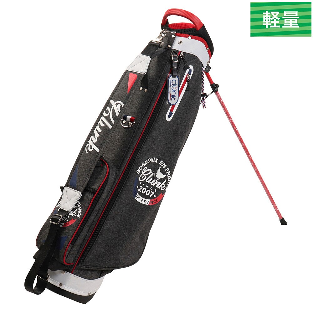 ゴルフ キャディバッグ メンズ 7 0型キャディーバッグ Cl5hnc03 Gry 軽量 クランク ヴィクトリアゴルフ